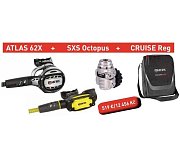 Tauchautomatik ATLAS 62X DIN mit Oktopus und Tasche