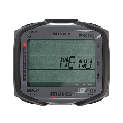Tauchcomputer MARES QUAD 2 Černá