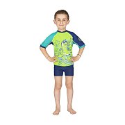 Wassershirt - MARES SEASIDE RASHGUARD SHIELD KID S Zelená
