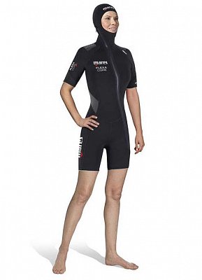 Wetsuit MARES FLEXA CORE 5 SheDives shorty Frauen 2 - S