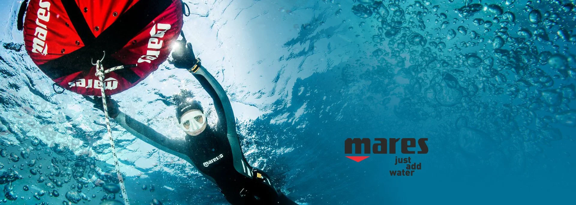 Wir sind autorisierter Händler der italienischen Marke MARES