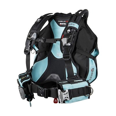 Balanceweste - Jacke BCD Mares MAGELLAN HD XXS Tyrkysová