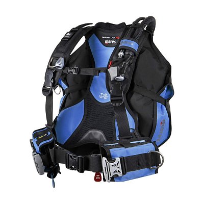 Balanceweste - Jacke BCD Mares MAGELLAN HD XXS Tyrkysová
