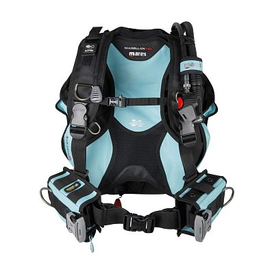 Balanceweste - Jacke BCD Mares MAGELLAN HD XXS Tyrkysová