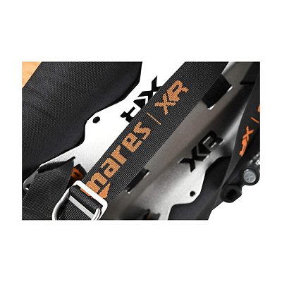 HV Single Backmount Set Mares  XR-Linie Černá - Oranžová