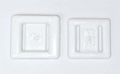 Kunststoffbeschichtetes Tauchgewicht 1 oder 2 kg – Gewicht Bílá 1Kg