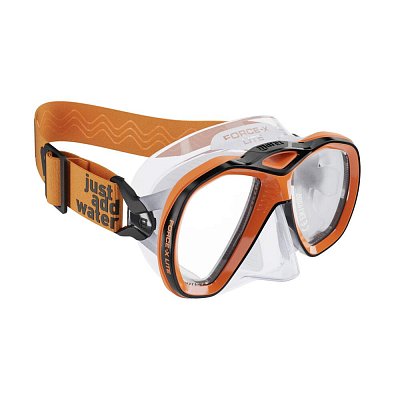 MARES FORCE-X LITE Tauchermaske Oranžová