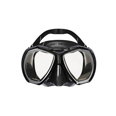 MARES FORCE-X Tauchmaske Černá / Žlutá Fosforová