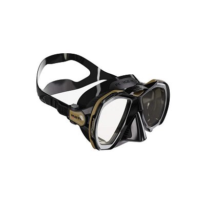 MARES FORCE-X Tauchmaske Černá / Žlutá Fosforová