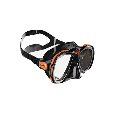 MARES FORCE-X Tauchmaske Černá / Žlutá Fosforová