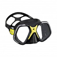 MARES X-VISION CHROME LIQUIDSKIN Tauchermaske Černá / Žlutá