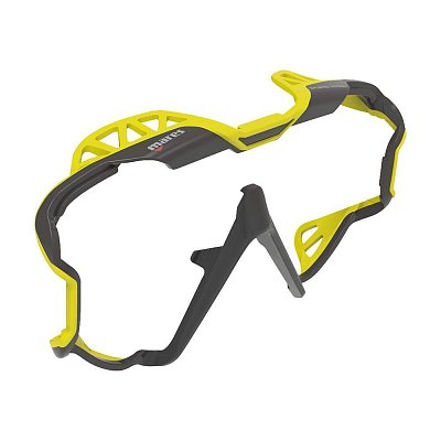 PURE WIRE MASKE + ERGO DRY SNORCHEL + COLOR FRAME Mares Černá - Červená Bílo - Růžový rám