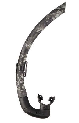 Schnorchel MARES DUAL CAMO - Freitauchen Černá / Oranžová