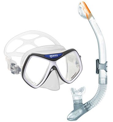 Schnorchelset mit Trockenschnorchel ERGO DRY Mares