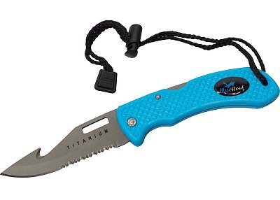 Tauchen Titan Klappmesser FORCE BAT TITANIUM