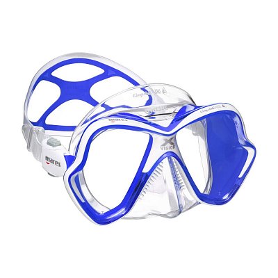 Tauchmaske MARES X-VISION ULTRA LiquidSkin LS Schwarz - Weiß
