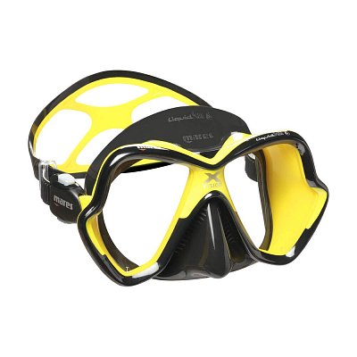 Tauchmaske MARES X-VISION ULTRA LS LiquidSkin Černá - Oranžová